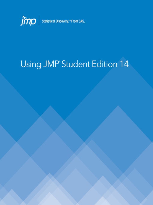 Cover image for Using JMP Student Edition 14